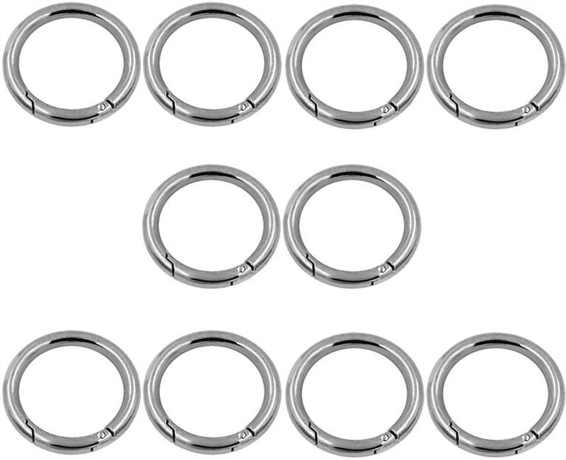 th pieces spring keyring locking sewing logo
