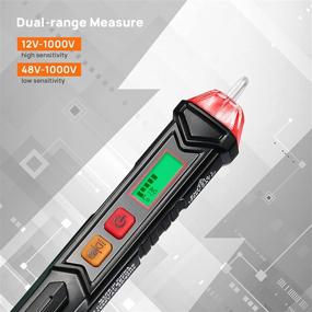 img 2 attached to ⚡️ ENGiNDOT Non-Contact AC Voltage Tester: Dual Range Voltage Tester with LCD Display, Buzzer & Light Alarm