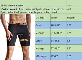 img 2 attached to 🩳 Stay Supported and Comfortable: Neleus Men's Compression Shorts Pack of 3