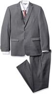 👔 geoffrey beene boys solid ensemble: premium clothing & suits for boys logo