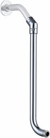 img 3 attached to 🚿 Upgrade Your Shower Experience with a 14 Inch Shower Head Extension Arm - Strong, Large Flow, Chrome (135degree)