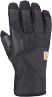 🧤 top-quality carhartt men's glove 2018 in sleek black: a must-have for all seasons logo