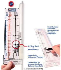img 2 attached to 📻 Улучшите прием радиосигналов на диапазоне коротких волн с помощью суперантенны FG1 Frequency Guide HF SWR Ruler для MP1