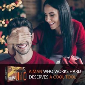 img 2 attached to Ultimate Tool Gifts for Men: Magnetic Wristband & Tool Belt Stocking Stuffers - Perfect for Dad, Husband, DIY Enthusiasts - Christmas & Birthday Gift Ideas!