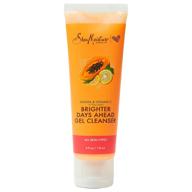 sheamoisture papaya and vitamin c gel cleanser – 4 oz - for dull, uneven skin tone - face cleanser for uneven skin tone logo