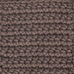 img 2 attached to Bernat Handicrafter Cotton Solids Yarn, 1.75 oz, Medium Weight (Gauge 4), 100% Cotton, Warm Brown Shade