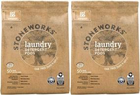 img 4 attached to 🌿 Grab Green Stoneworks Oak Tree Laundry Detergent Pods - 100 Pods, EPA Safer Choice Certified