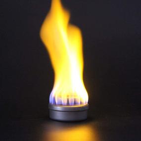 img 2 attached to Lixada Titanium Alcohol Stove & Rack Combo Set: Ultralight Mini Portable Stove & Support Stand