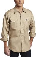 wrangler authentic cowboy western long sleeve men's clothing: timeless style for the modern man logo