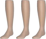 🧦 mallary matthew girls' spandex pantyhose 3 pack - ideal socks & tights for children's clothing logo