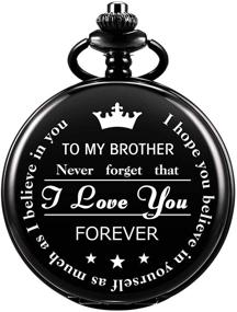 img 4 attached to 🎁 Thoughtful and Customizable SIBOSUN Brother Engraved Present - The Perfect Personalized Gift