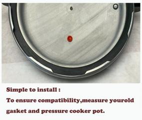 img 1 attached to Pressure Cooker Gasket S 9882 Cookers