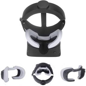 img 4 attached to 👁️ Covos VR Face Pad для Oculus Rift S: Силиконовый глазной наволочка для максимального комфорта и гигиены в играх виртуальной реальности