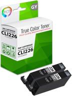 🖨️ tct compatible cli-226 cli226gy gray ink cartridge replacement for canon pixma ip4820 ip4920, ix6520, mg5120 mg5220 mg8220, mx712 mx882 mx892 printers (500 pages) - 2 pack logo