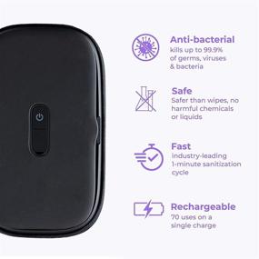 img 2 attached to 📱 HoMedics UV Clean Phone Sanitizer: Уничтожение 99,9% бактерий и вирусов быстро!