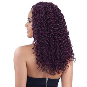 img 2 attached to FreeTress Synthetic Crochet Braids 4 PACK