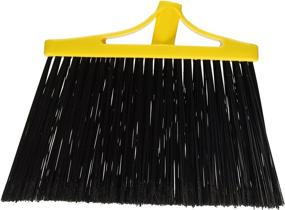 img 1 attached to 🧹 Bristles 4055H Angle Broom Head Replacement Flagged Poly Bristles – Large, Black, Pack of 1
