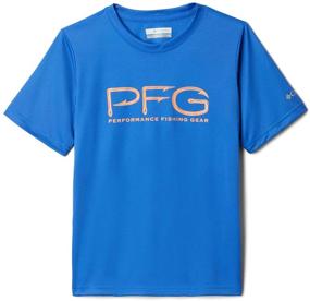 img 1 attached to Columbia Youth PFG Finatic с короткими рукавами