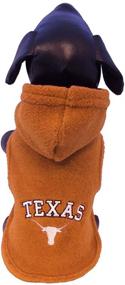 img 2 attached to 🐾 NCAA Texas Longhorns Hooded Dog Jacket - Ultra-Soft Polar Fleece for Optimal Warmth