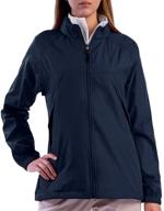 scottevest womens pack windbreaker jacket logo