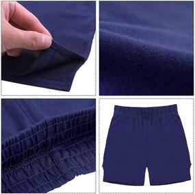 img 2 attached to 🩳 Ruisita 4 Pack Girls Authentic Cheer Short Dance Shorts: Premium Bike Shorts for Girls