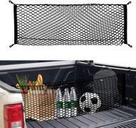 truck bed cargo net pickup logo