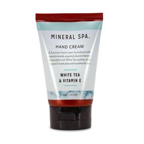 img 2 attached to Mineral Spa Hand Cream with 💆 White Tea and Vitamin E, 4 oz