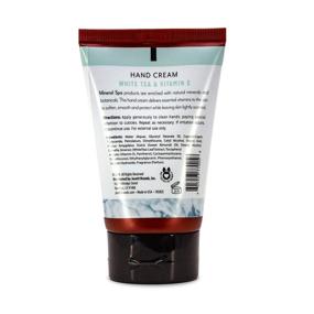 img 1 attached to Mineral Spa Hand Cream with 💆 White Tea and Vitamin E, 4 oz