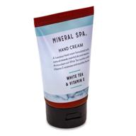 mineral spa hand cream with 💆 white tea and vitamin e, 4 oz logo