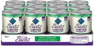 🦃 blue buffalo basics grain free turkey senior wet dog food - limited ingredient diet, natural 12.5-oz cans (pack of 12) logo