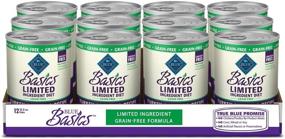 img 4 attached to 🦃 Blue Buffalo Basics Grain Free Turkey Senior Wet Dog Food - Limited Ingredient Diet, Natural 12.5-oz cans (Pack of 12)
