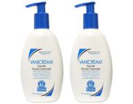 🧴 vanicream sensitive skin facial cleanser, 8 fl oz - pack of 2 - gentle cleansing solution logo