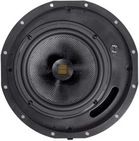 img 3 attached to 🔊 Enhance Your Audio Experience with Monoprice Amber 2-Way Carbon Fiber Ceiling Speakers - 6.5 Inch (Pair) Black