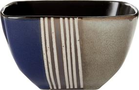 img 1 attached to Elama Stoneware Double Dinnerware Set