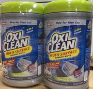 🧼 oxi clean multi-surface cleaning wipes (pack of 2): convenient and effective cleaning solution logo