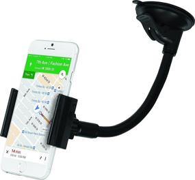 img 1 attached to 📱 iHome IH-CM316B Smartphone Car Mount - Black