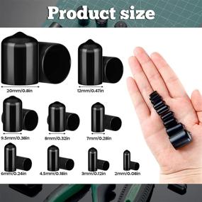 img 3 attached to 🔒 Essential Rubber Screw Protector Covers: Safeguarding Your Valuables