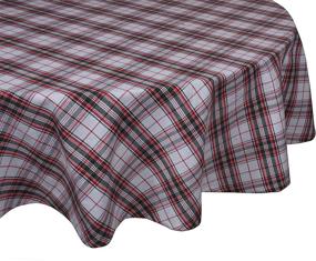 img 2 attached to 🎄 Christmas Cotton Checkered Tablecloth by Yourtablecloth