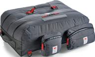 warn 102863 epic trail gear: dual-compartment modular duffle storage bag with 2 accessory pouches logo
