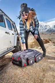 img 2 attached to WARN 102863 Epic Trail Gear: Dual-Compartment Modular Duffle Storage Bag With 2 Accessory Pouches