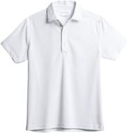 👕 recycled men's polo shirts by ms apollo - white clothing logo