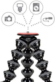 img 2 attached to 📷 JOBY GorillaPod 5K Стенд: Премиум гибкий штатив для профессиональных камер DSLR или устройств до 5К (11 фунтов). Черный/Угольный - Подробный обзор