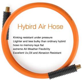 img 2 attached to 🦒 Giraffe Industrial Flexible Air Hose Compressor: Efficient & Versatile