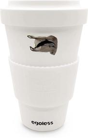 img 4 attached to 🌱 EGOLESS Biodegradable Reusable Travel Coffee Cup with Lid - Eco Friendly & Compostable PLA Material