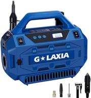 🔋 g laxia 160 psi 20v портативный компрессор для накачивания шин с usb-зарядкой, с функцией сдувания, светодиодным освещением и цифровым датчиком давления - без батареи логотип