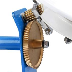 img 3 attached to 🧶 Large Yarn Ball Winder for Fiber Craft: Hand-Operated Bobbin Winder - 10.23 x 7.08inch Spinning Tool