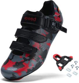 img 4 attached to BINSHUN Cycling Shoes Biking Racing Sports & Fitness