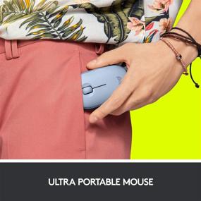 img 1 attached to 🐭 Беспроводная мышь Logitech Pebble M350 - Bluetooth и USB-соединение - Тихая компьютерная мышь с тихим щелчком - Сине-серый - для iPad, ноутбука, блокнота, ПК, Mac