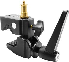 img 4 attached to LimoStudio AGG1108 Super Clamp with Standard 📷 Metal Stud for Photo Video Studio - Enhanced SEO