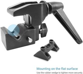 img 1 attached to LimoStudio AGG1108 Super Clamp with Standard 📷 Metal Stud for Photo Video Studio - Enhanced SEO